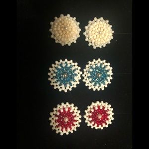 Handmade beaded earrings